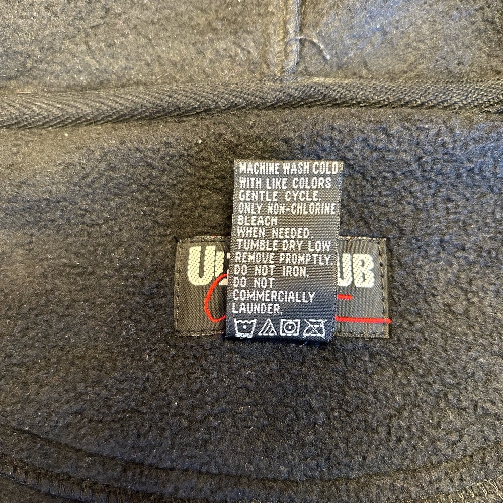 100% Polyester Fleece Jacket , Corvette, Men’s size XXL, Black - Picture 8 of 10